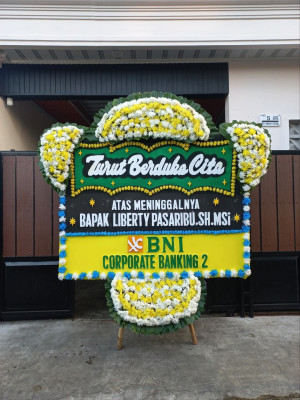 Papan Bunga Duka di Cempaka Permai